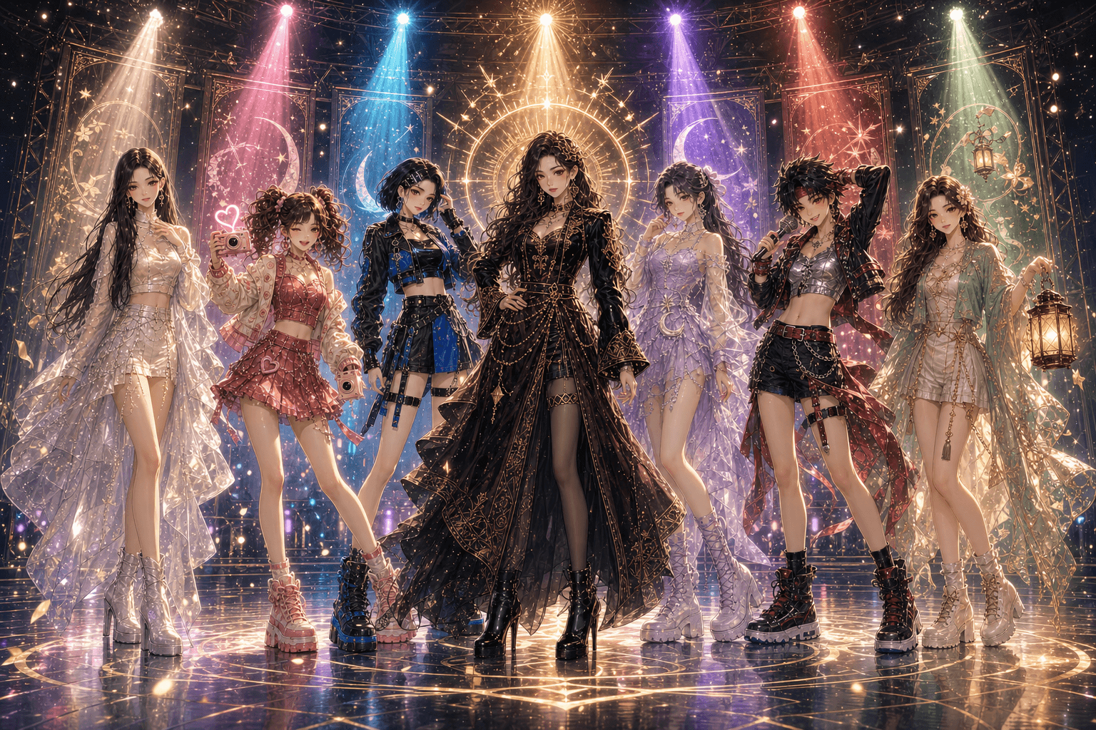 The Seven Concept Queens